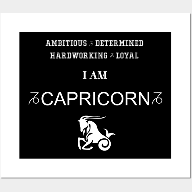 Capricorn horoscope 02 Wall Art by 2 souls